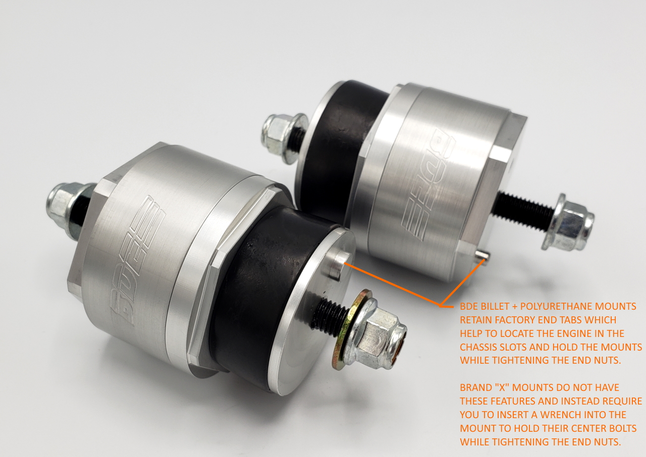 Brett Dempsey Engineering Billet + Polyurethane Z32, Z33/V35, Z34/V36